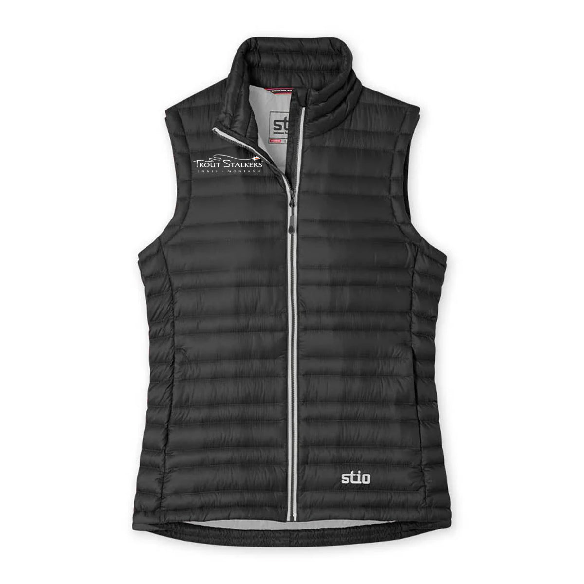 Stio MTS Logo Womens Pinion Down Vest Abyss – Trout Stalkers Fly Shop