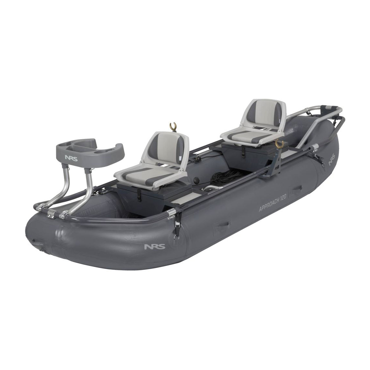 Wrapped Raft NRS Approach 120 Fishing Raft with Cataract 8' Oar, Wrap & Stop with C ...