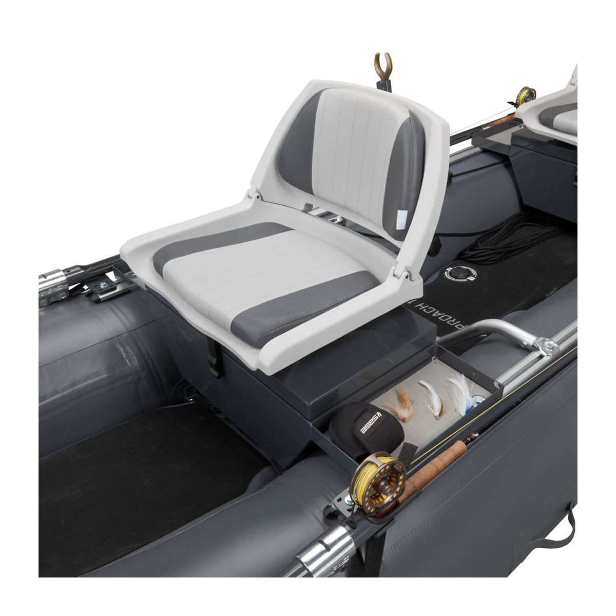 Wrapped Raft NRS Approach 120 Fishing Raft with Cataract 8' Oar, Wrap & Stop with C ...
