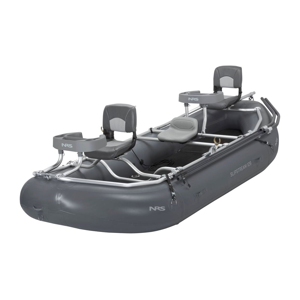 Wrapped Raft NRS Slipstream 129 Fishing Raft Package Fishing Raft with Cataract 8.5 ...
