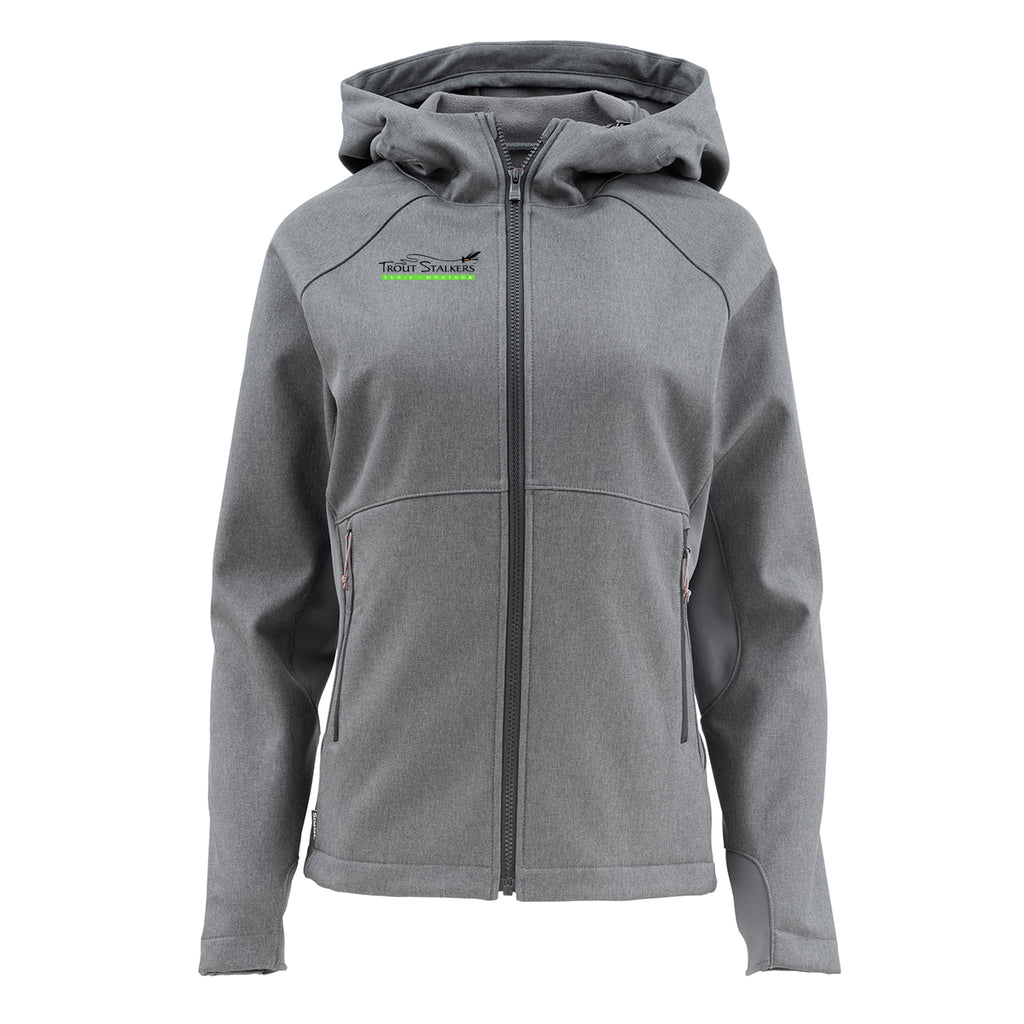 Simms MTS Logo Womens Katafront Hoody Anvil Small