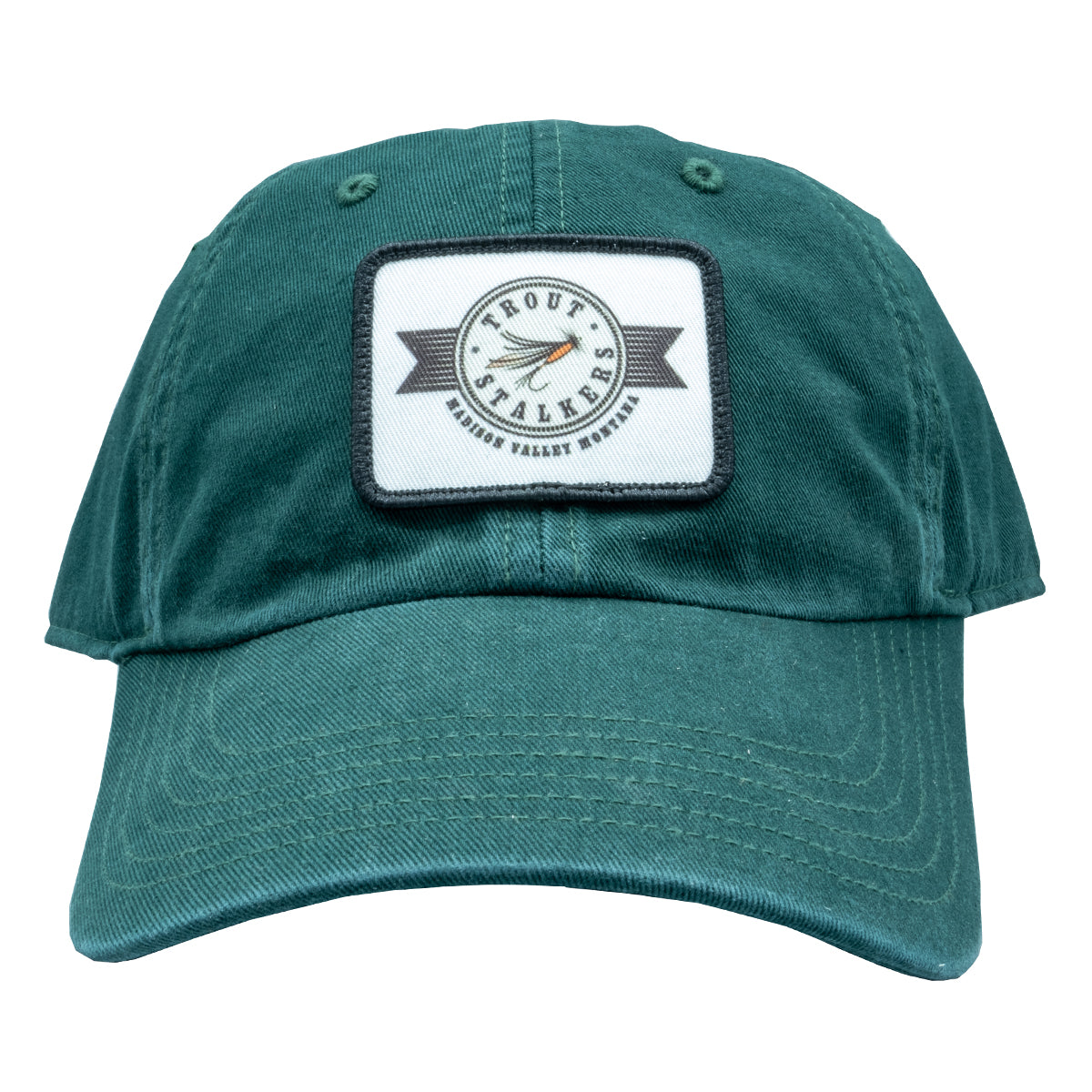 Richardson MTS Stamp Logo 320 Washed Chino Dark Green Hat – Trout ...