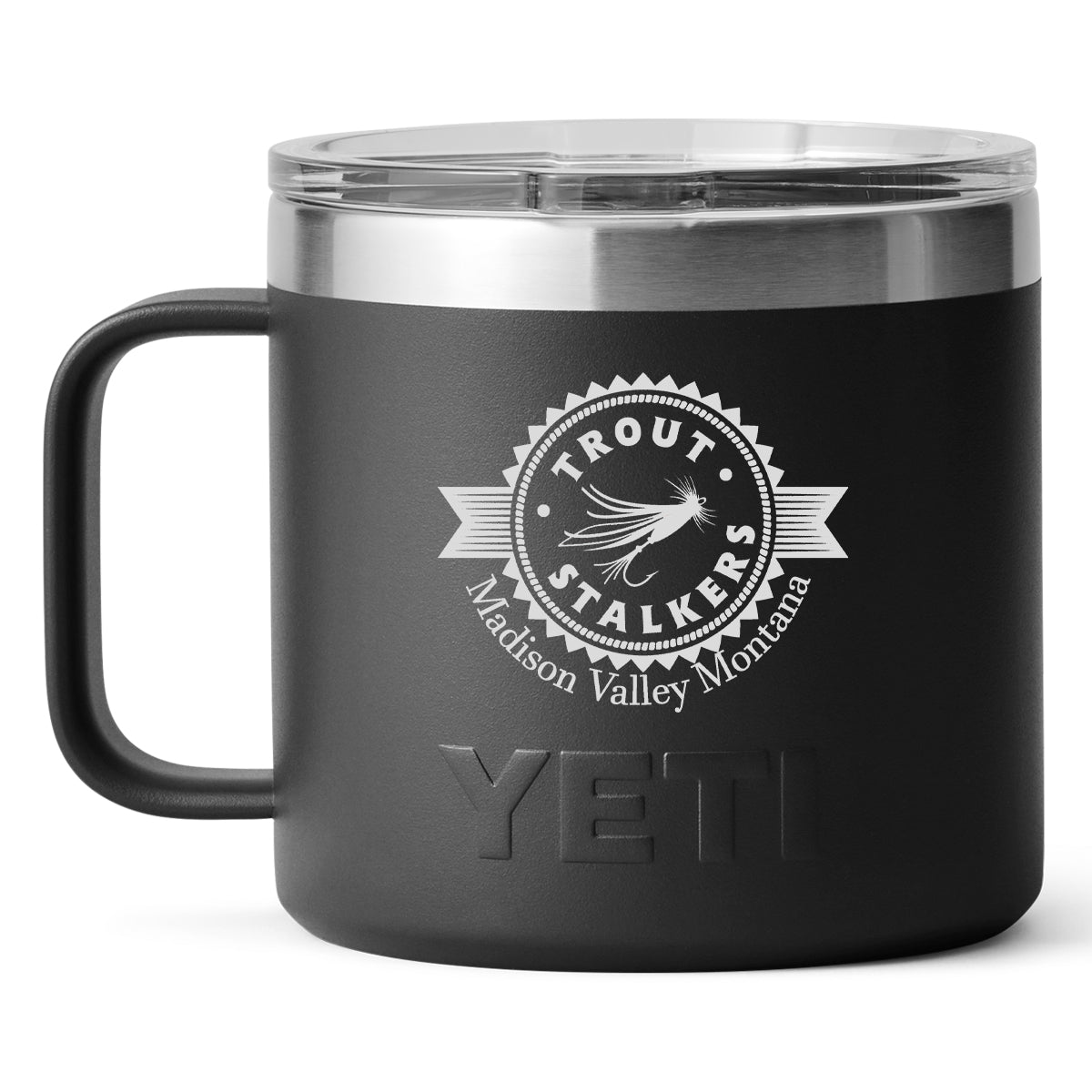 YETI 14oz. Rambler Mug Black MTS Limited Edition – Trout Stalkers Fly Shop