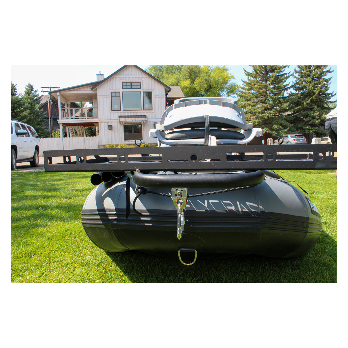 Flycraft's Inflatable Fishing Boat: Guide Base Package (3-Man